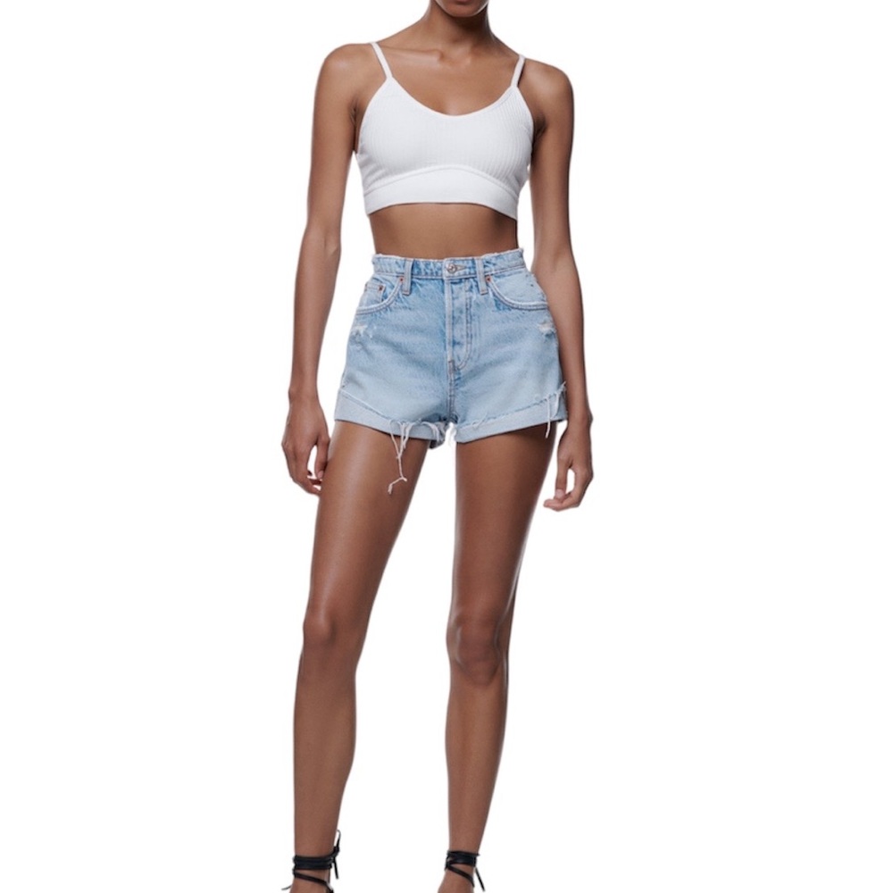 Zara High Rise Shorts NWT